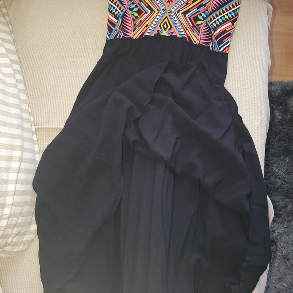 Aruba Black and Colored Bust Sundress Mini - Picture 13 of 13